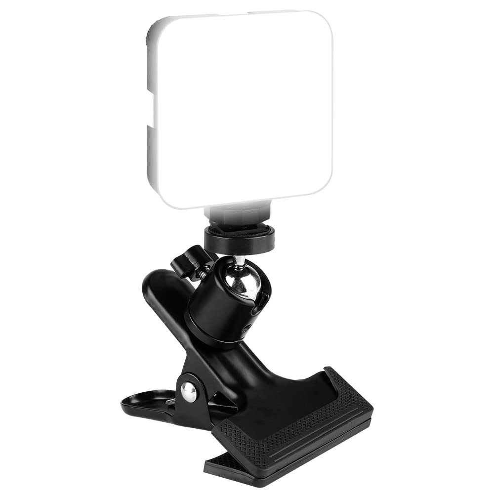 

Hemmotop LED Photography Lighting with Video 81 Max 1000 Compatible with Digital Osmo 150cm Cord Length Light, Clip-on Head, Light, Bulbs, Compact,
