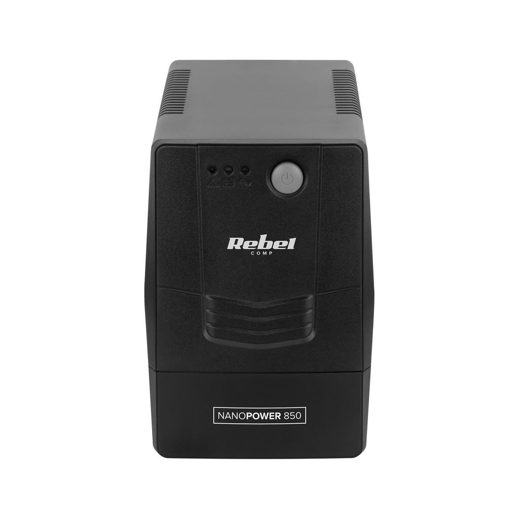 UPS REBEL offline computer emergency power supply 850VA 480W 230V 50Hz