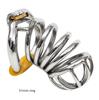Ergonomic Stainless Steel Stealth Lock Male Chastity Device,Cock Cage,Penis Lock,Cock Ring,Chastity Belt, S053