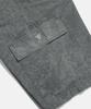 FIDO DIDO Vintage Washing Cargo Bermuda Pants Charcoal