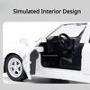 1/36 BMW M3 1987 Slitinové Hračky Model Auta Kovové Odlitky Hračky Vozidla Autentický Vynikající Interiér Natahovací 2 Otevírací Dveře Dětský Dárek