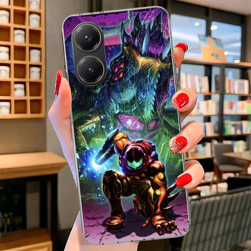 Game M-Metroids Phone Case For Xiaomi Poco F7 Ultra X7 X6 X5 Pro M7 Redmi 15C 15 13C 13 12C 12 10C 10 9A 9C 9T 9 Shell Poco F7 U
