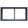 Pot, Anthracite, 80X40X40 Cm, Cold Rolled Steel