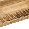 Vidaxl Tabletop with Natural Edge, 140X60X3.8 Cm, Mango Wood