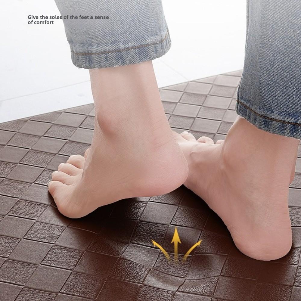 New 44*120cm Kitchen Mat Stripe Design Non-Slip Hallway Rug Easy To Clean Cushioned Kitchen Carpet Kitchen Floor