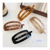 Herbeluemily Hair Clip Barrette - Nuance Gray, Simple & Stylish for All Hair Types, Approx. 11cm X 5cm (HM-0082-R02-GY)