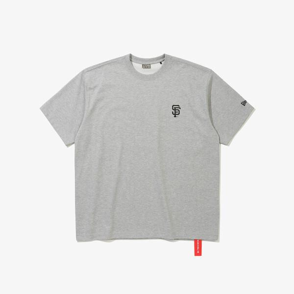 New Era San Francisco GianTs 59fifTy T shirT heaTher Gray Grey/M