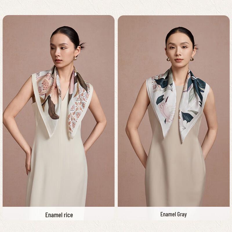 Shanghai Story 100% Silk Scarf & Shawl Gift Set