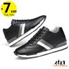 Herren Sneaker Herren Schuhe mit Absatz Klobige Sportliche Höhenerhöhende Einlegesohlen 6CM Hoch Lift