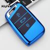 Soft Tpu Car Remote Key Case Cover Holder Shell Fob For Volkswagen Vw Magotan Passat B8 For Skoda Superb A7 Accessories