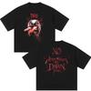 Bestseller The Weeknd After Hours Til Dawn 2026 Tour Merch Unisex Hip Hop Gothic Stil Kurzarm T-Shirt