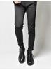Men's Plus Size Leather Martin & Chelsea Boots - Side Zip & Fleece-Lined for Autumn/Winter