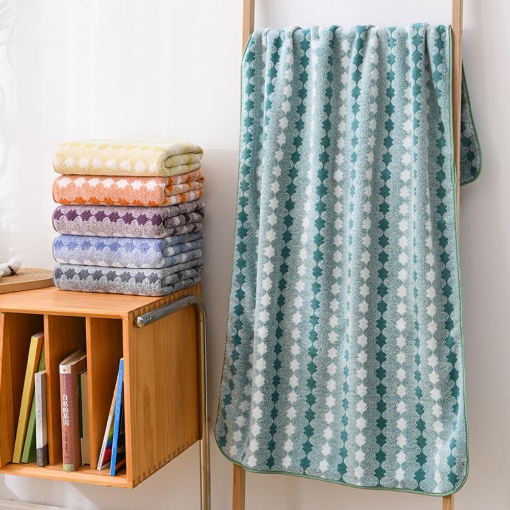 Quick Dry Coral Fleece Bath Towel Microfiber Beach Towel Multi-functional Large Towel Bathroom