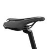 Bike Saddle Bike Seat Cushion Cycle Saddle Hollow Breathable Seat Cushion with USB Charging Warning Taillight for Cycling Black