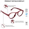 5PCS New Folding Reading Glasses Women Men Anti-Blue Light Portable Magnifying Presbyopia Eyewear +100 +150 +200 +250 +300