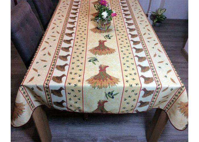 Nappes - PROMO LINGE - Polyester - 240 x 150 cm - beige