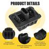 M63K-2PCS Jack Pad Under Car Support Pad 51717237195 For BMW E82 E90 F10 F07 F02 E84