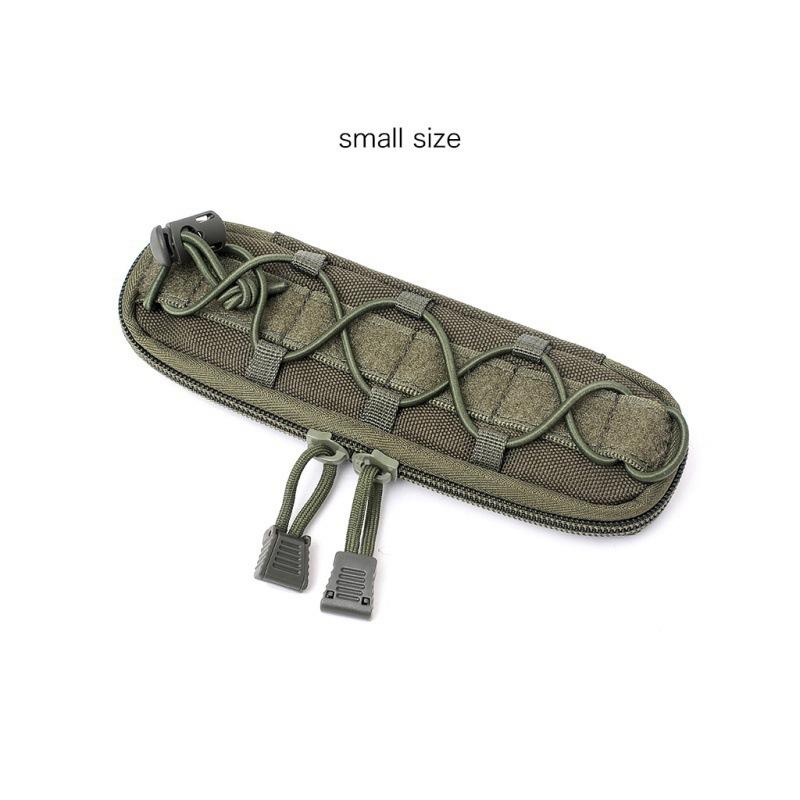 Taktisches Molle Multifunktions-EDC-Messer-Set Nylon-Messertasche Geeignet für Outdoor-Aktivitäten Wandern Jagdzubehör