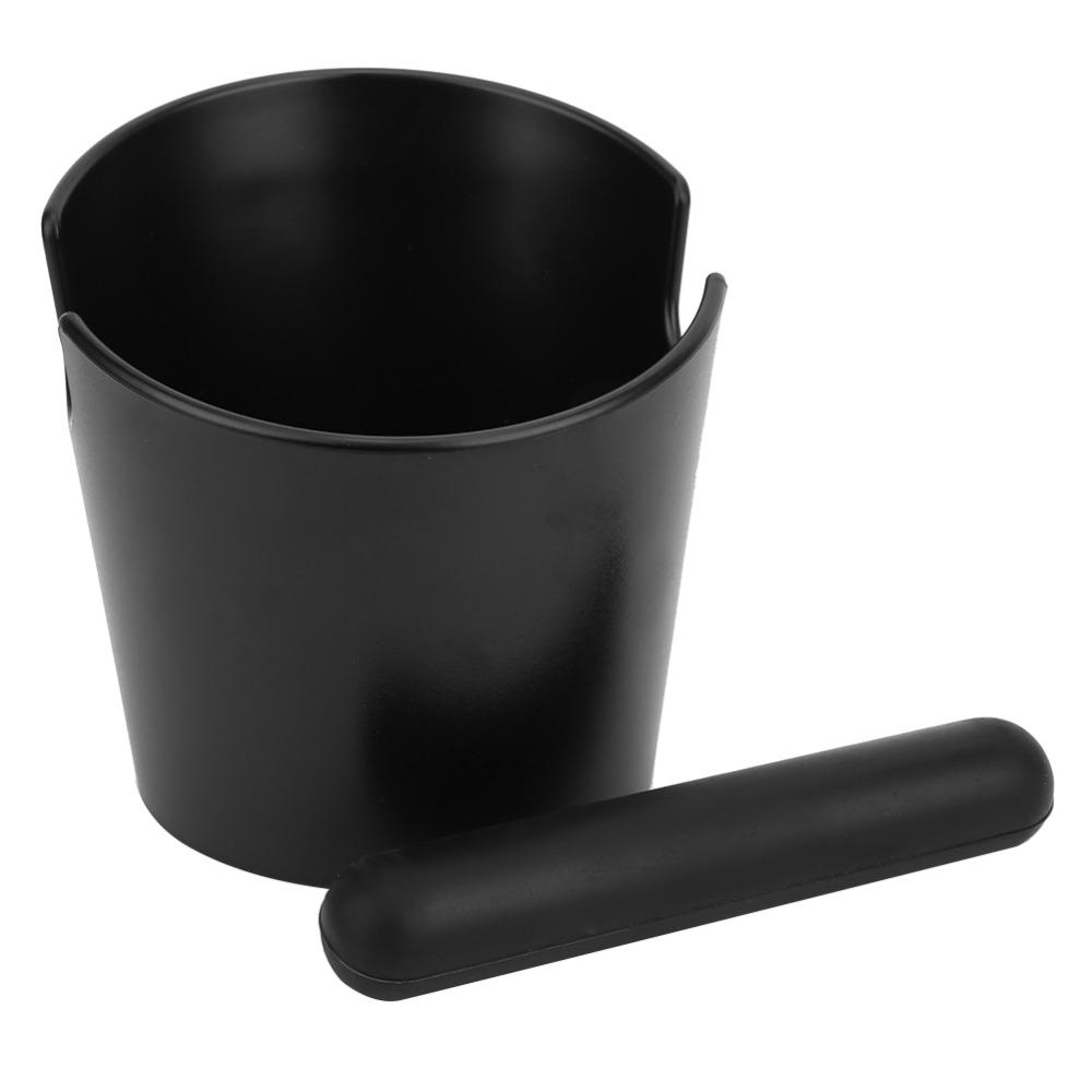 Shock-Absorbent Coffee Grounds Bucket Anti-Slip Base Espresso Knock Box Coffee Making