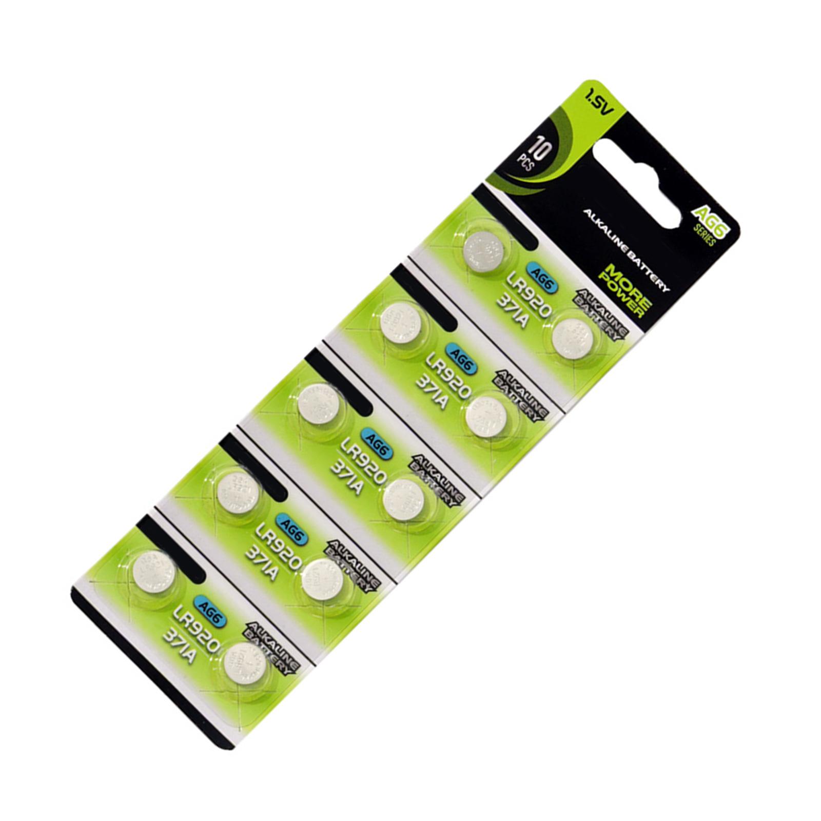 

10 шт/20 шт LR69 AG6 батарейка таблеточного типа 1,55 Вольт долговечная щелочная батарейка таблеточного типа для калькуляторов игрушечных медицинских устройств A