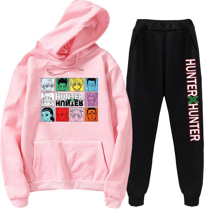 Fullmetal Alchemist Cartoon Hoodie Sweatshirt Set