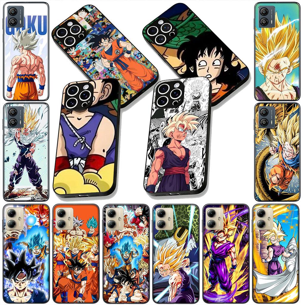 Cover for Motorola Moto Edge 50 30 Fusion 40 NEO Ultra Pro E14 G20 E15 G35 G84 G13 G53 Case Son Gohan Dragon Gokus Ball Super