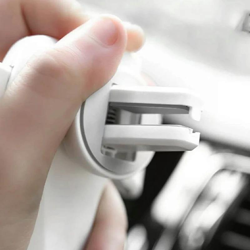 Universal Gravity Phone Holder for Car Air Vent Clip Mount, Compatible with iPhone and Samsung