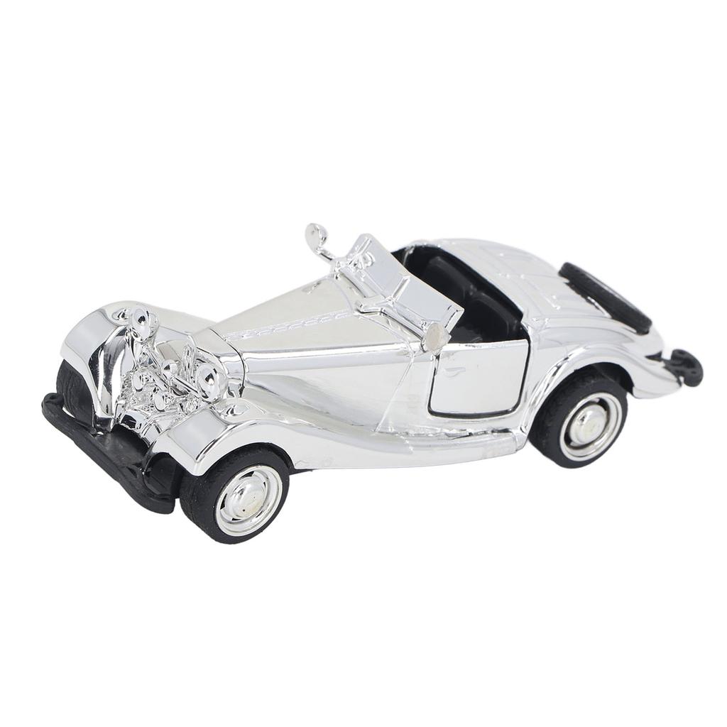 Vintage Car Model Ornament High Simulation Retro Alloy Car Model for Home Collection Decoration