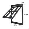 Cat Flap Door Pet for Dogs Indoor Outdoor Feeder Screen
