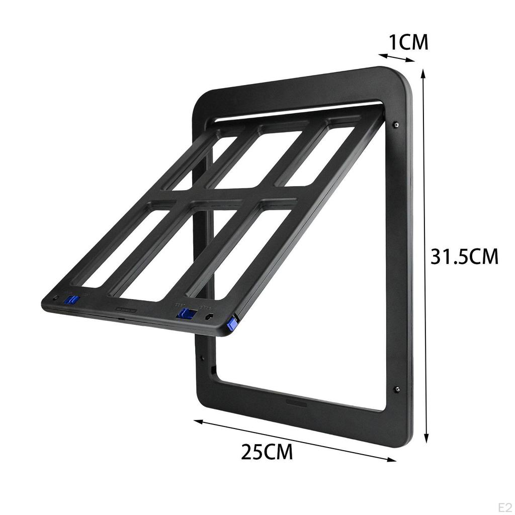 Cat Flap Door Pet for Dogs Indoor Outdoor Feeder Screen