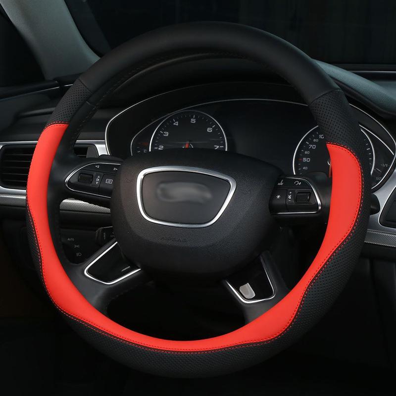 Luxury All-Season Car Steering Wheel Cover