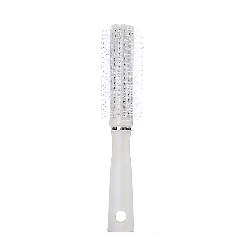 Portable Airbag Massage Comb & Handheld Makeup Mirror for Long Hair - Cushion & Curling Comb