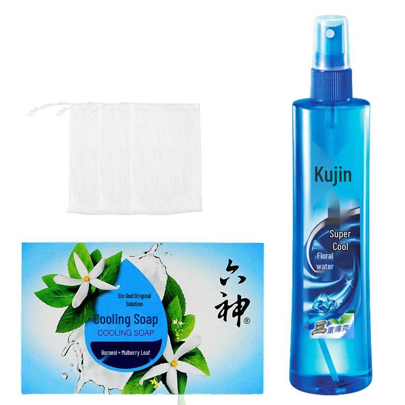 Liu Shen Menthol & Mulberry Leaf Soap & Cooling Dew Set