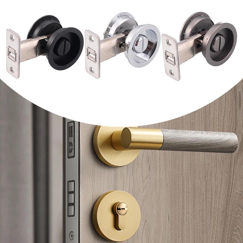 Security Door Lock Door Cylinder Lock Flush Handle Door Hardware Home