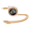 3 In 1 Fast Charger USB Data Cable Car Interior Accessory For BYD Atto 3 Yuan Plus Han Tang EV F3 E6 Dmi Song F0 Qin Pro G3 I3 E