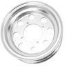 Motorcycle Front Wheel Rim Aluminium Alloy Polished Wheel Vacuum Rim Replacement for Monkey Z50 Q50 8in Tires