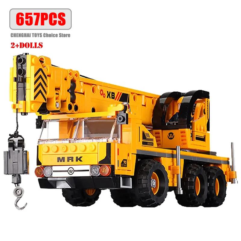 High-Quality Engineering High-Quality Trucks High-Quality Building High-Quality Blocks High-Quality Vehicles High-Quality Excavator High-Quality