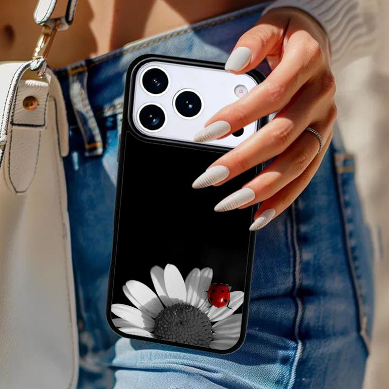 11 Colorful Ladybugs Phone Case For iPhone 17 Air 14 15 13 12 Max Cover For Apple 14 15 16 16e 11 Pro Max Plus Coque
