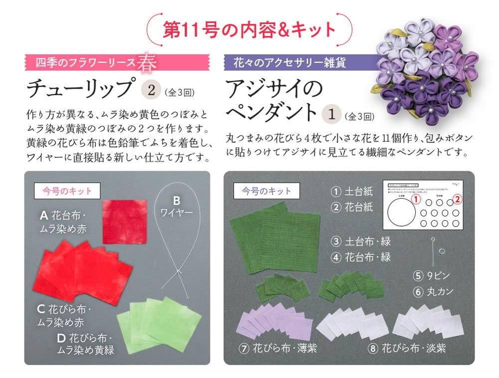 Fun Tsumami Zaiku 11 No. [Encyclopedia] (with kit)