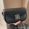 2025 Spring New Fashion Sense Bag Women's Simple Temperament Saddle Bag Casual Korean Version Niche Retro Shoulder Bag
