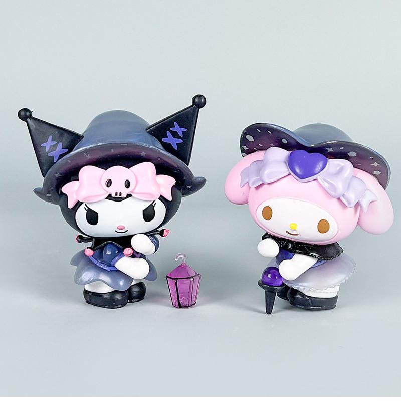 Hello Kitty Kuromi Magic Cinnamoroll Melody Themed Model Desktop Ornament For Kids And Fans
