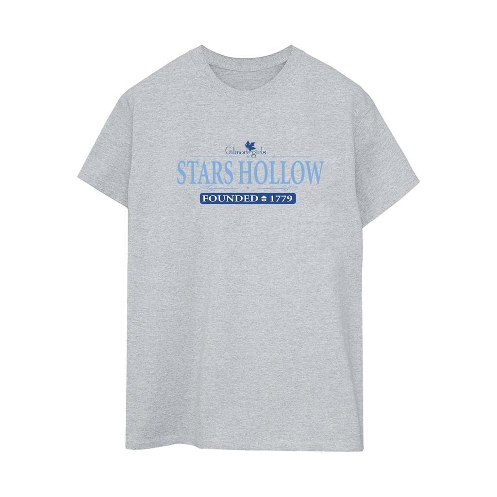 Gilmore Girls Womens/Ladies Stars Hollow Boyfriend T-Shirt