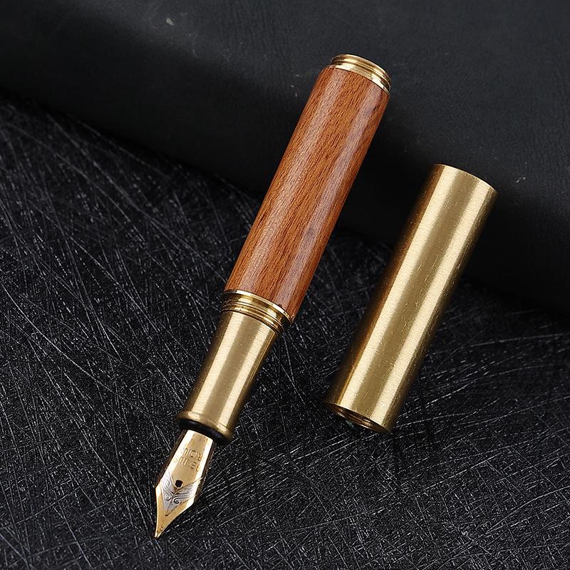 Brass Sandalwood Pen Business Signature Pen Creative Personalized Gift Advertising Pen