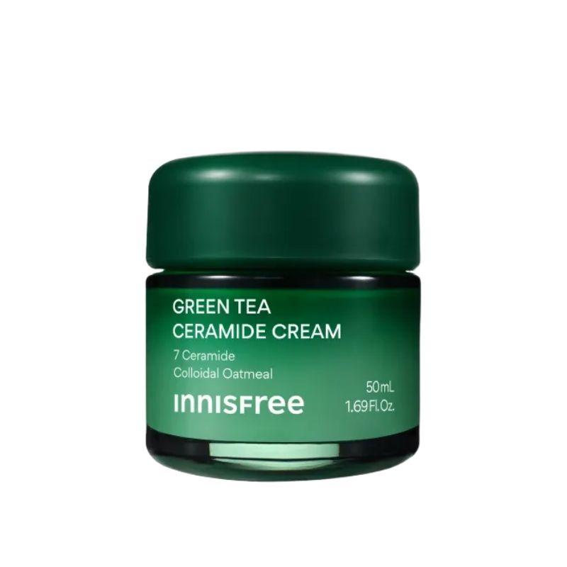 Innisfree Green Tea Butter Moisturizing Cream Deep Nourishing Hydration & Skin Barrier Care 50ml