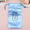 Dance Shoes Storage Bag Portable Dance Shoes Organizer Handbag Pouches Satin Dance Shoes Hanging Multifunctional Storage Bag