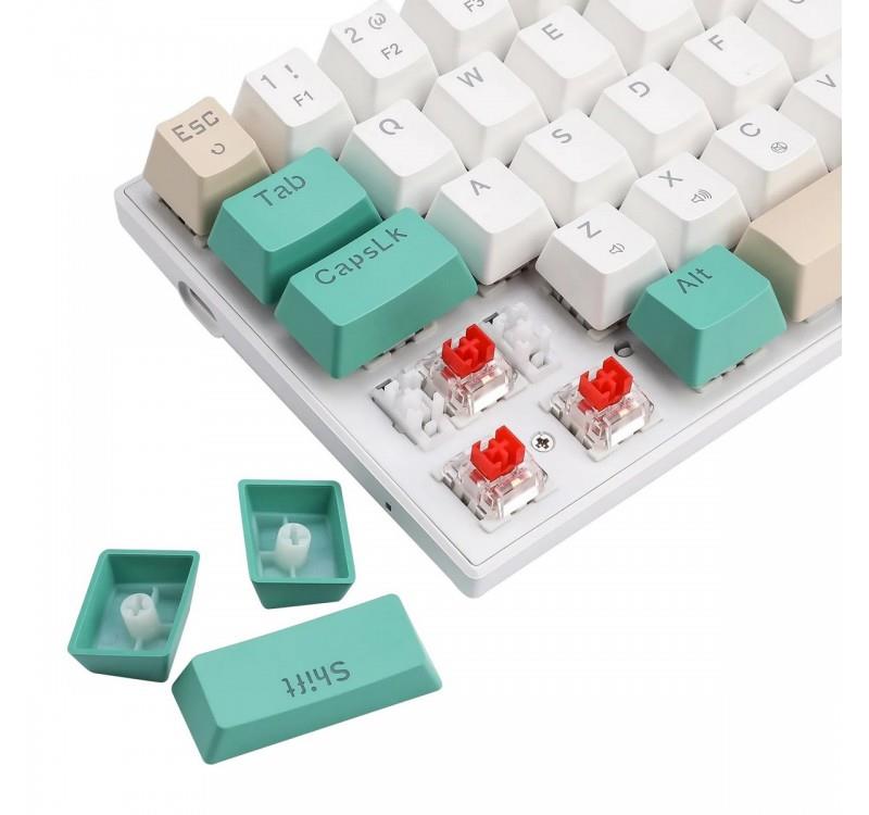 Wired Keyboard Defender VEXX GK-084 MECHANICAL Backlit Gaming Outemu Red