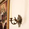 Vintage Vegglys Lysestake Veggmontert Lysholder Stue Soverom Spisestue Bad Hengende Dekorativ Lysestake