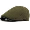 HT4941 Mens Berets Women Autumn Winter Wool Beret Hat Male Female Ivy Flat Cap Vintage Artist Painter Hat Adjustable Beret Cap