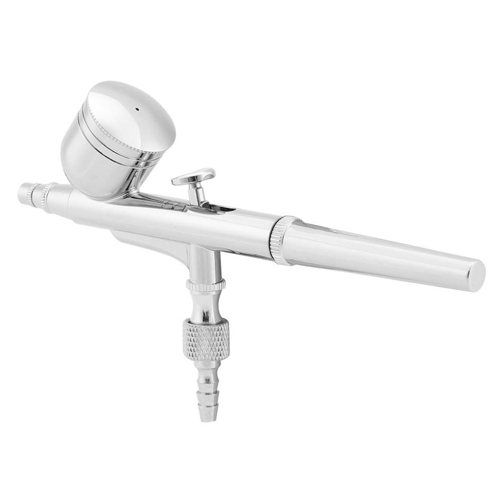 Schwerkraftzufuhr Double Action 7CC Airbrush Farbspritzpistolen-Kit Werkzeuge für Spielzeug Nagelpflege(0,3 mm)