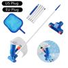 Swimming Pool White Suction Head, Reinforced Suction Head With Side Brush Manual Suction